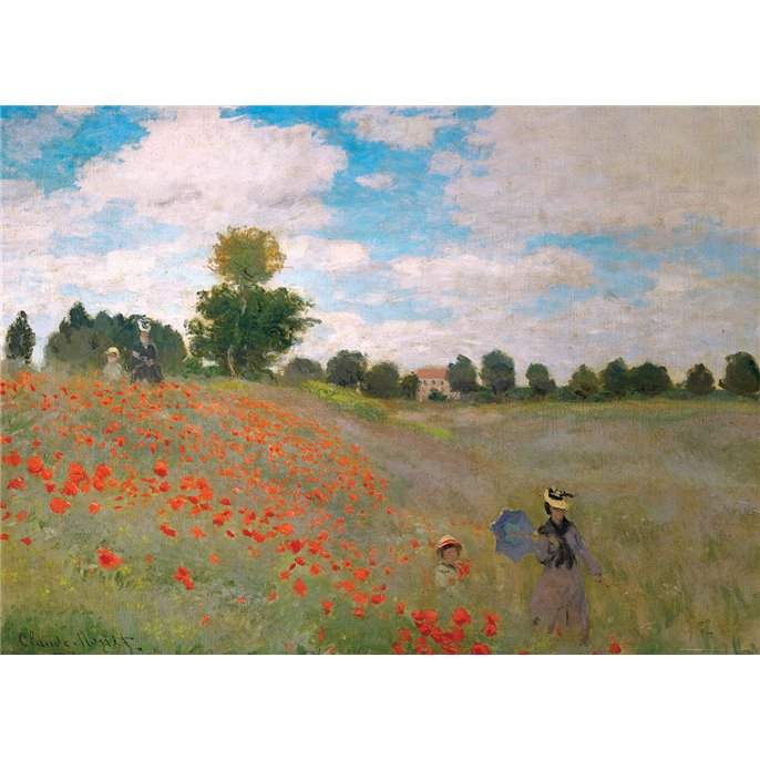Puzzle : 1000 pièces - Claude Monet - Les Coquelicots