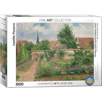 Puzzle : 1000 pièces - Camille Pissaro - Potager à Eragny