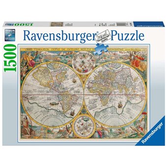 Puzzle : 1500 pièces - Mappemonde 1594