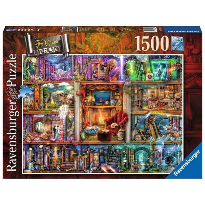 Puzzle : 1500 pièces - La Grande Bibliothèque