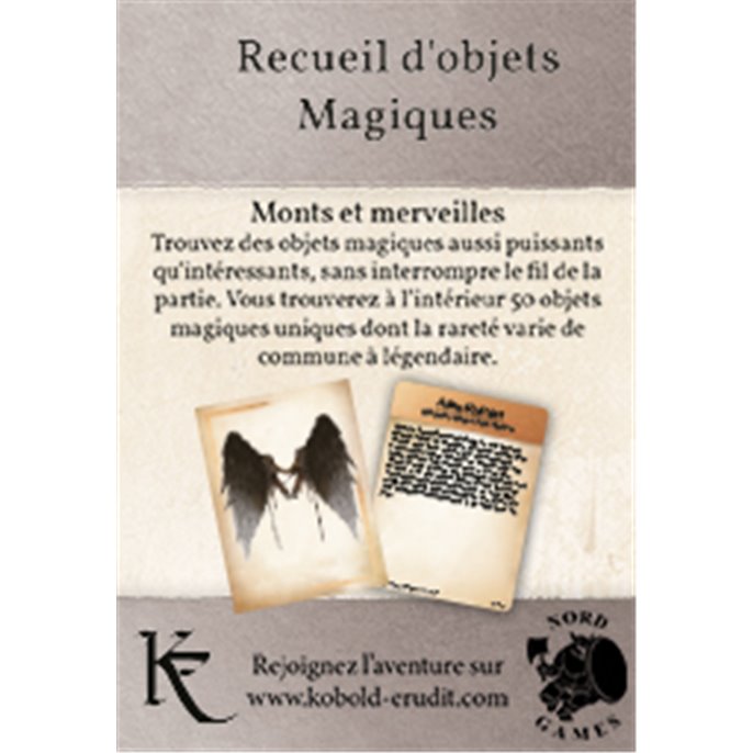 Recueil d'objets Magiques : Marché Noir