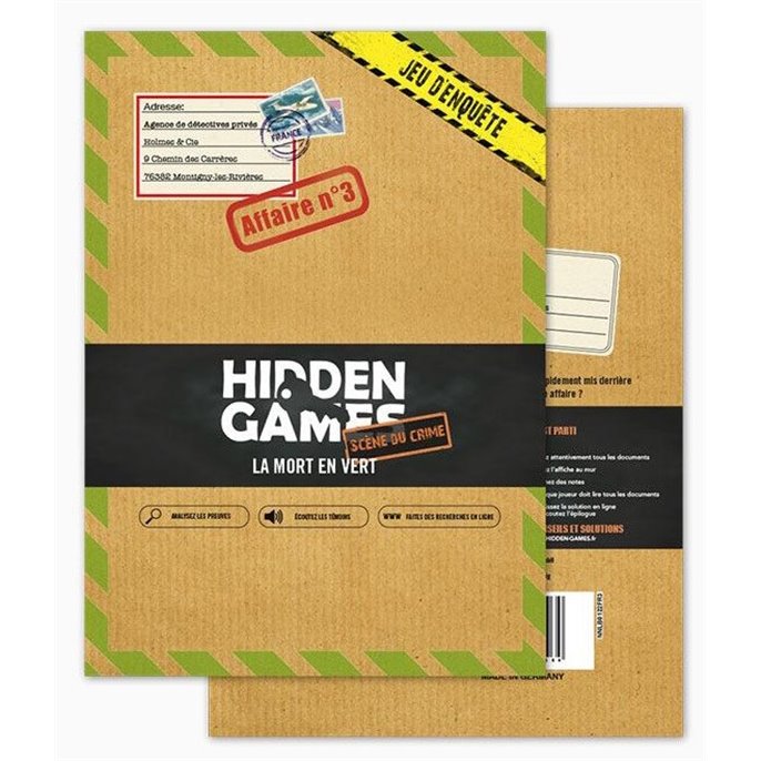 Hidden Games 3 : La Mort en Vert