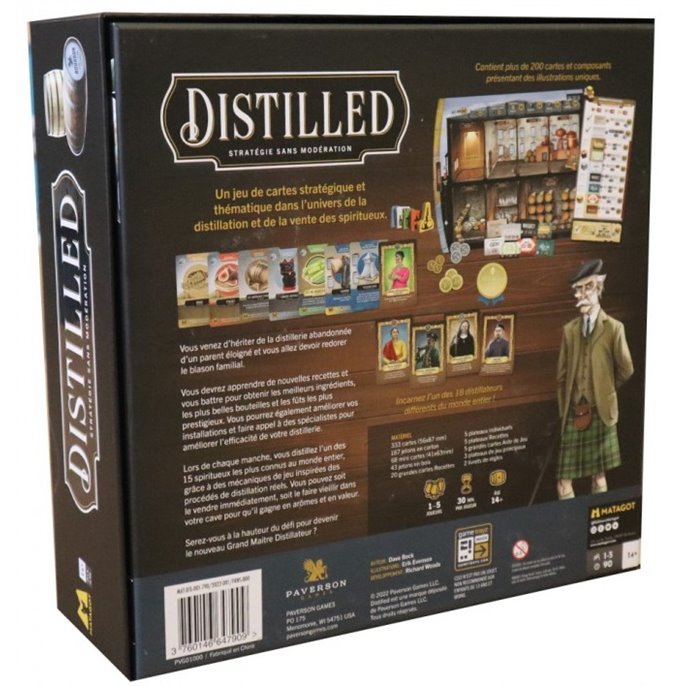 Distilled