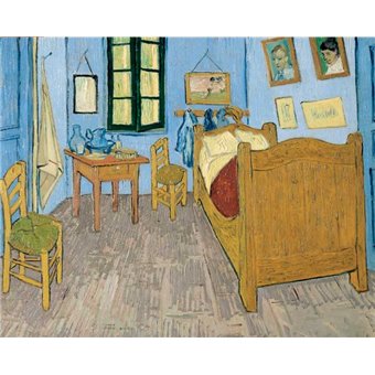 Puzzle : 1000 pièces - Vincent Van Gogh - La Chambre de Van Gogh à Arles
