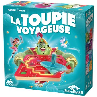 Spinboard : La Toupie Voyageuse