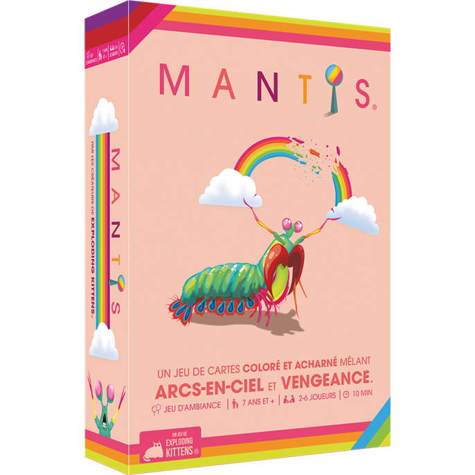 MANTIS - Jeu de société : règles, avis, extensions