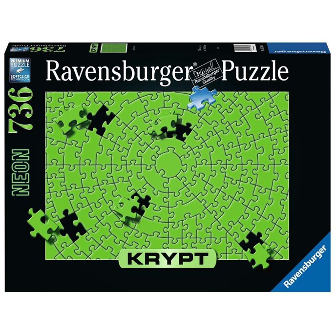 Puzzle : 736 pièces - Krypt Neon Green