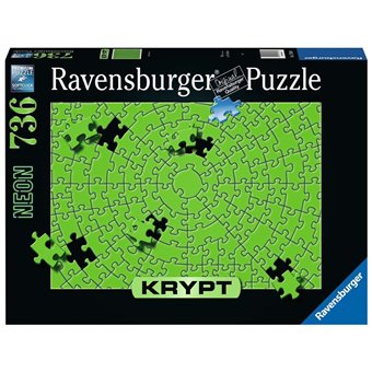 Puzzle : 736 pièces - Krypt Neon Green