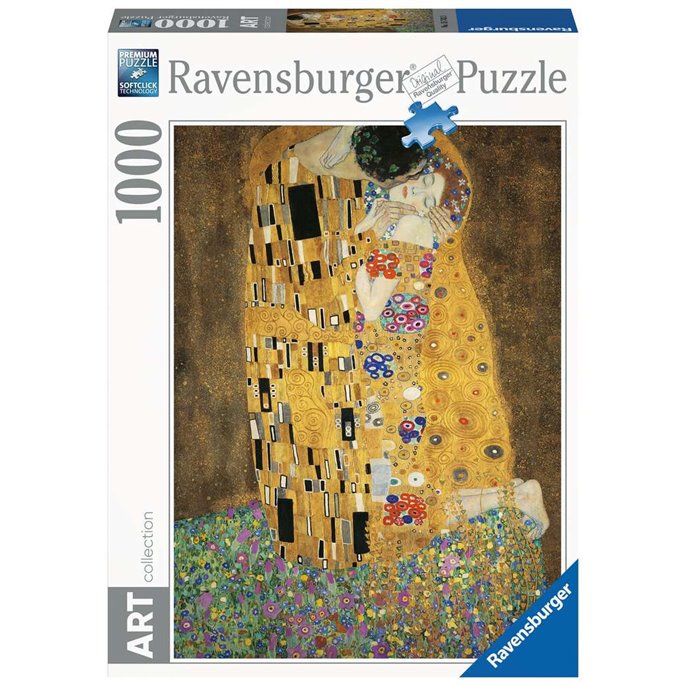 Puzzle : 1000 pièces - Gustav Klimt - Le Baiser