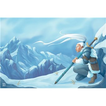 Tapis : 60x90cm - Neige