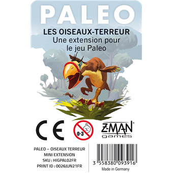 Paleo : Les Oiseaux-Terreur