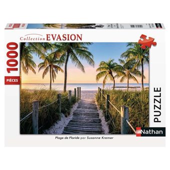 Puzzle : 1000 pièces - Plage de Floride Nathan