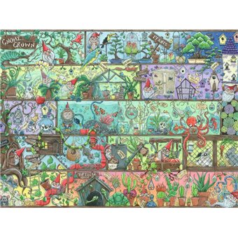 Puzzle : 1500 pièces - Nains sur l'Étagère