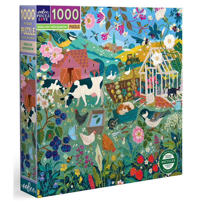 Puzzle : 1000 pièces - English Hedgerow