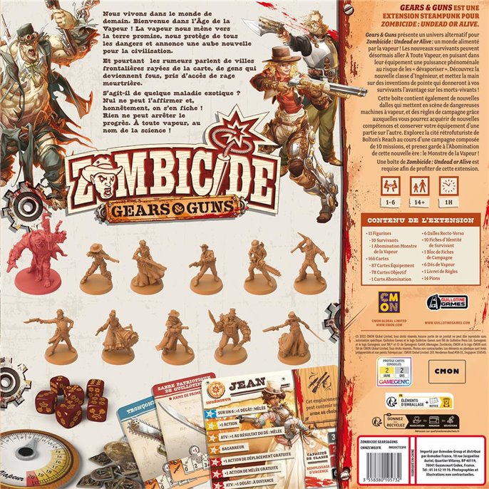 Zombicide : Undead or Alive - Gear & Guns