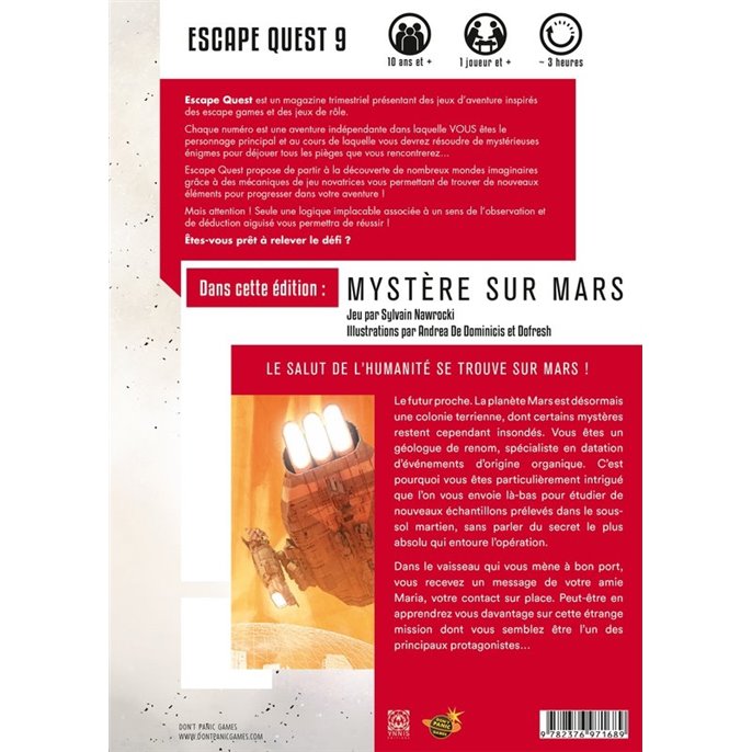 Escape Quest 9 : Mystères sur Mars