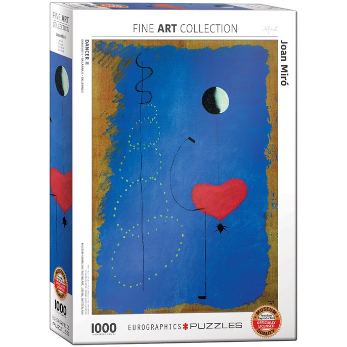 Puzzle : 1000 pièces - Joan Miró - La Danseuse II