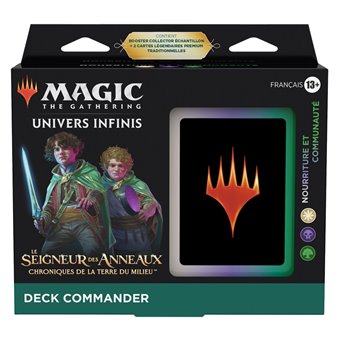 MTG : Le Seigneur des Anneaux - Deck Commander Nourriture et Communauté