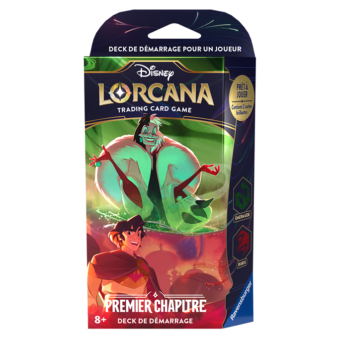 Lorcana : Premier Chapitre - Starter Cruella  et  Aladdin