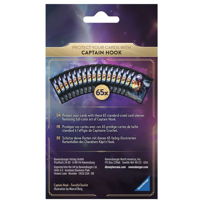 Lorcana : Sleeves Capitaine Crochet
