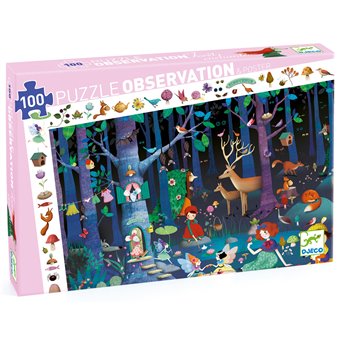 Puzzle : 100 pièces - Forêt Enchantée
