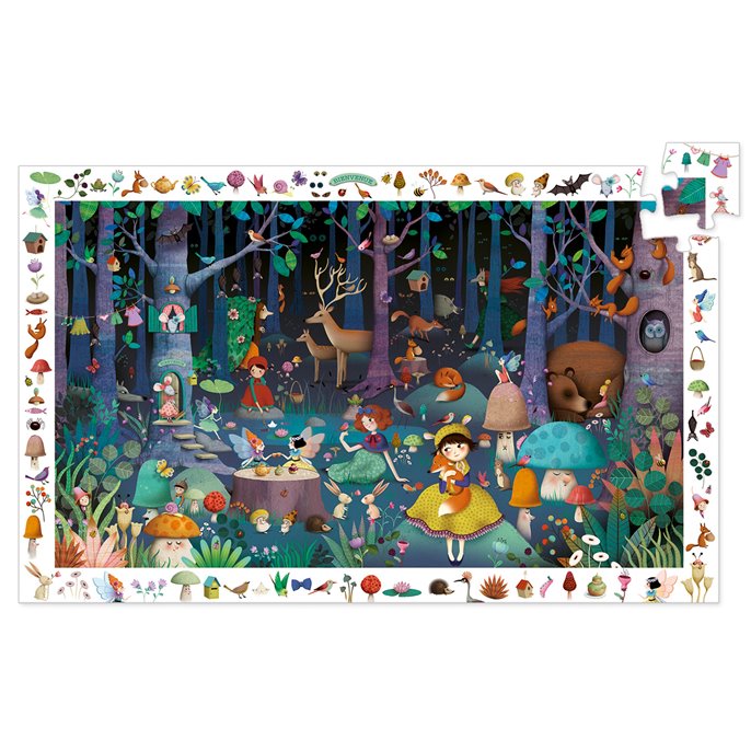 Puzzle : 100 pièces - Forêt Enchantée