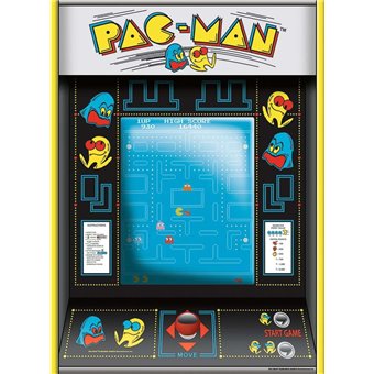 Puzzle : 500 pièces - Jeu d'arcade PAC-MAN