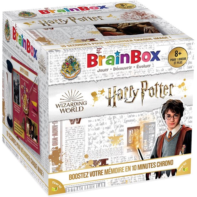 Acheter BrainBox : Harry Potter - - Jeux de société - Le Passe Temps