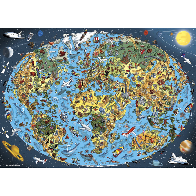 Puzzle : 1000 pièces - Our Great Planet