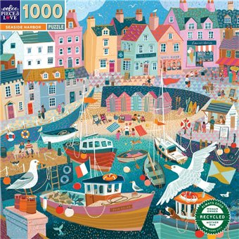 Puzzle : 1000 pièces - Seaside Harbor