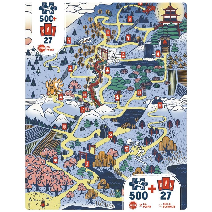 Puzzle Play Donjon : Forêt - 500 pièces