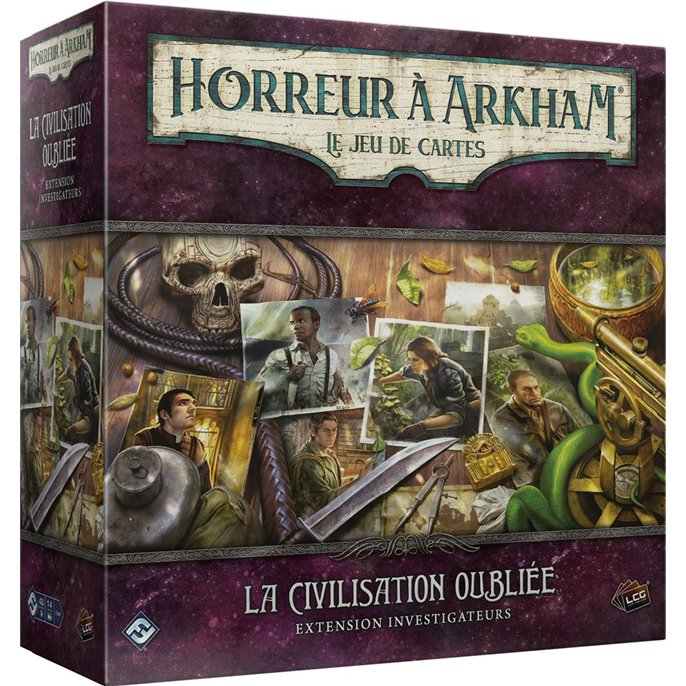 Horreur à Arkham JCE : La Civilisation Oubliée - Investigateurs