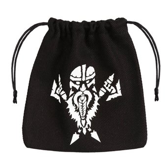 Sac à Dés Nains - Noir & Blanc