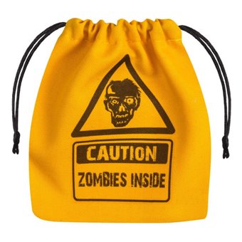 Sac à Dés Zombie - Jaune & Noir