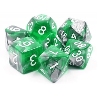 Set de dés de Jeu de Rôle : Emerald Ore