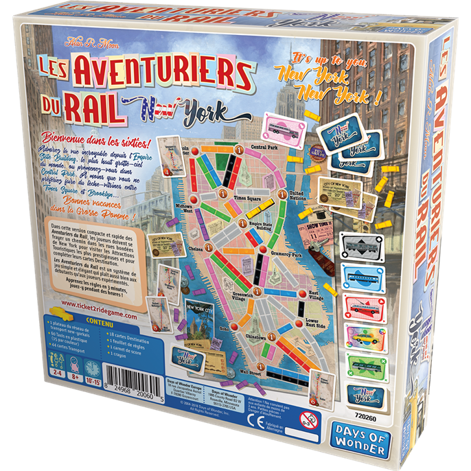 Les Aventuriers du Rail : New York