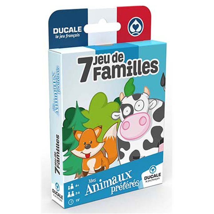 Jeu de 7 Familles - Mes Animaux Préférés