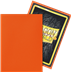 Protège-cartes : 63x88mm Matte Orange Dragon Shield - Lot de 100