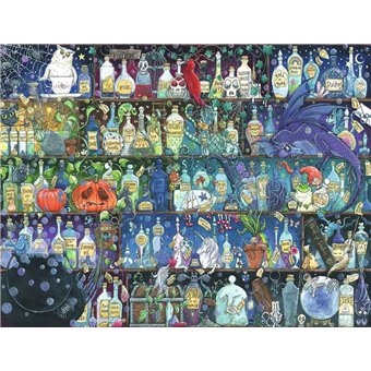 Puzzle : 2000 pièces - L'Étagère à Potions