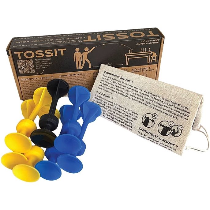 Acheter Tossit : Jaune et Bleu - Tossit - Jeux de société - Le Passe Temps