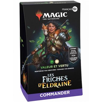 MTG : Les Friches d'Eldraine - Deck Commander Valeur et Vertu