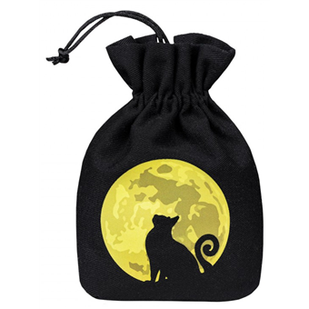 Sac à Dés Chat - Jaune et noir