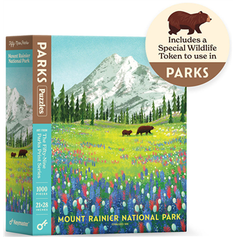 Puzzle 1000 pièces : Parks - Mount Rainier