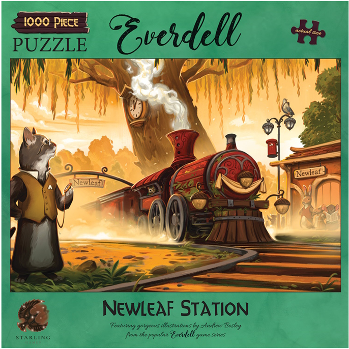 Puzzle 1000 pièces : Everdell - Newleaf Station