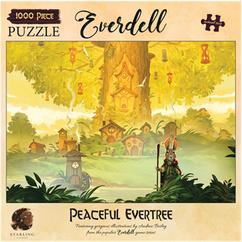 Puzzle 1000 pièces : Everdell - Peaceful Evertree