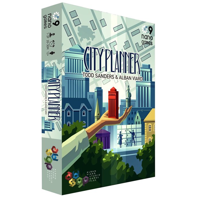 Nano 9 Games Slipcase : Railways, City Planner, Empire