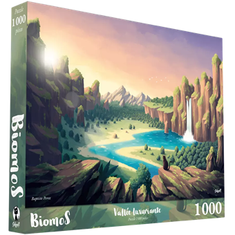 Puzzle : 1000 pièces - Biomos - Vallée Luxuriante