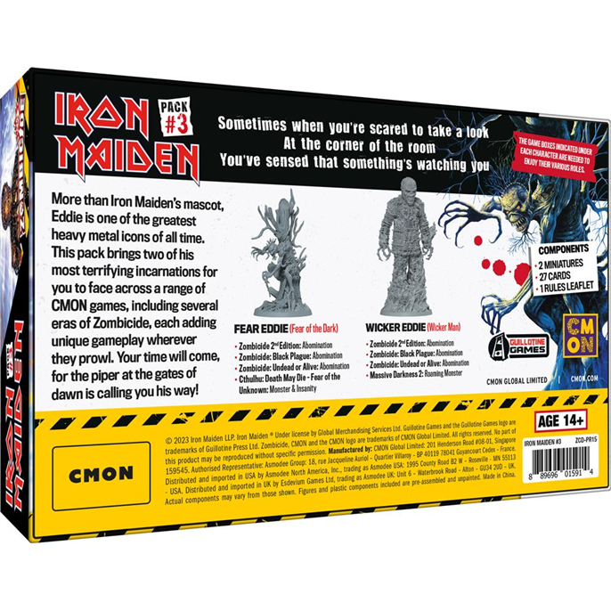 Zombicide : Iron Maiden Pack 3