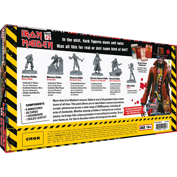 Zombicide : Iron Maiden Pack 2