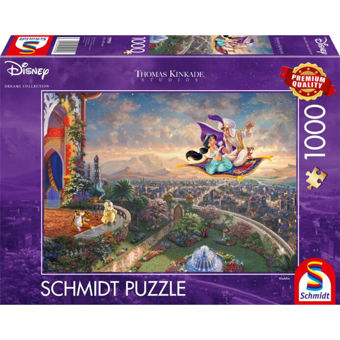Puzzle : 1000 pièces - Aladdin